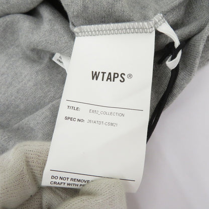 W)TAPS | ダブルタップス 半袖Ｔシャツ 261ATDT-CSM21 グレー サイズ：2【瀬戸大橋店】