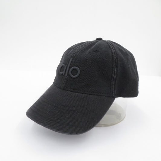 alo yoga キャップ a0497u ブラック サイズ：FreeSize【瀬戸大橋店】