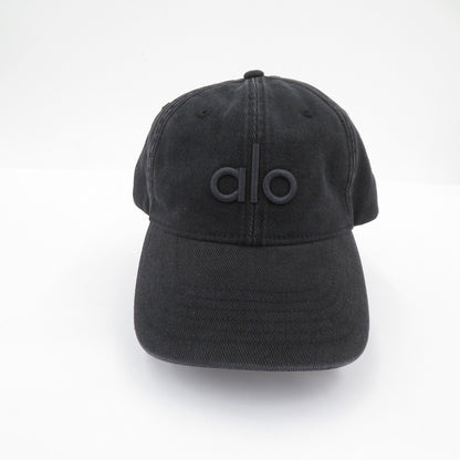 alo yoga キャップ a0497u ブラック サイズ：FreeSize【瀬戸大橋店】