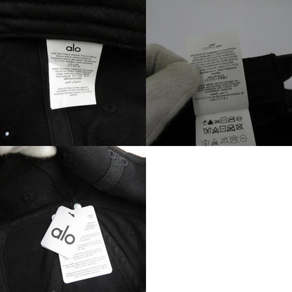 alo yoga キャップ a0497u ブラック サイズ：FreeSize【瀬戸大橋店】