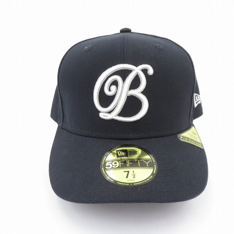 NEW ERA | ニューエラ 7 1/2 (59.6cm) × BlackEyePatch キャップ サイズ：7 1/2 ネイビー【瀬戸大橋店】
