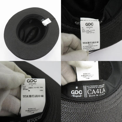 CA4LA | カシラ PanamaHat/×GDC ハット GD0340 ブラック サイズ：FreeSize【瀬戸大橋店】
