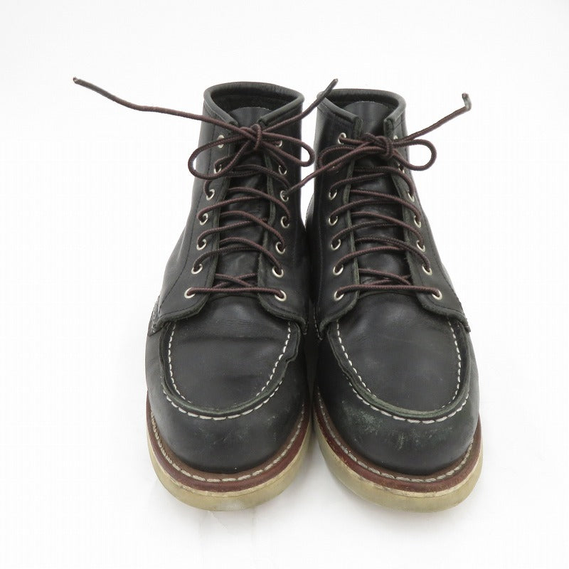 RED WING | レッドウィング 6-inch Classic Moc ブーツ 3373 サイズ:24.5cm ブラック 24.5cm【瀬戸大橋店】