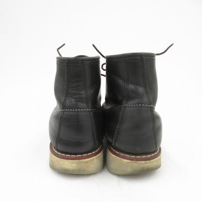 RED WING | レッドウィング 6-inch Classic Moc ブーツ 3373 サイズ:24.5cm ブラック 24.5cm【瀬戸大橋店】