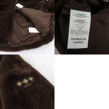 TATRAS | タトラス BARBRA ボアジャケット ブルゾン LJXA0038033588 ブラウン サイズ：1【瀬戸大橋店】