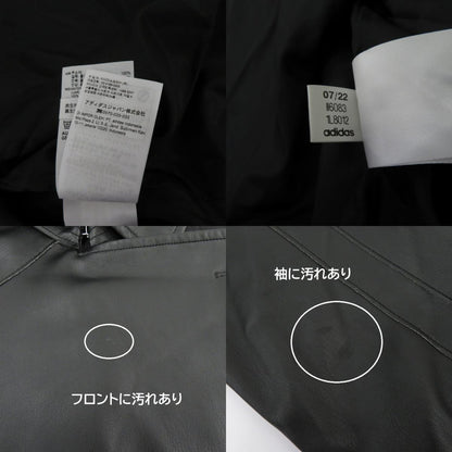 adidas Originals | アディダスオリジナルス フェイクレザー トレンチコート その他アウター II6083 ブラック サイズ：M【瀬戸大橋店】