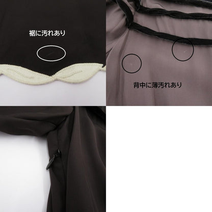 COACH | コーチ ベビードール ドレス・ベルベット ボウ ワンピース ck806 ブラック サイズ：4【瀬戸大橋店】