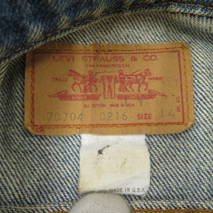 Levi's | リーバイス USA製 ジャケット デニム 70704-0216 サイズ:14 ブルー【瀬戸大橋店】
