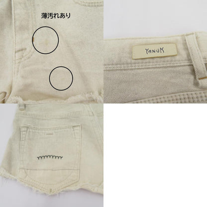 YANUK | ヤヌーク ショートパンツ アイボリー サイズ：S【瀬戸大橋店】
