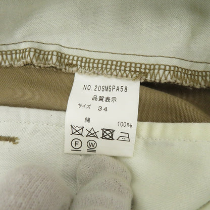 Shinzone | シンゾーン HIGH WAIST CHINO PT チノパンツ 20SMSPA58 ベージュ サイズ：34【瀬戸大橋店】