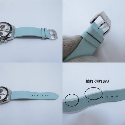 YEMA ミーングラフ ジャパンエディション 39mm アナログ自動巻き 腕時計 YMEAN23JP-BA33RS ブルー 文字盤ホワイト【瀬戸大橋店】