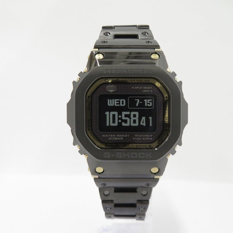 G-SHOCK | ジーショック FULL METAL デジタル電波ソーラー 腕時計 GMW-BZ5000BD-1JF ブラック 文字盤ブラック【瀬戸大橋店】