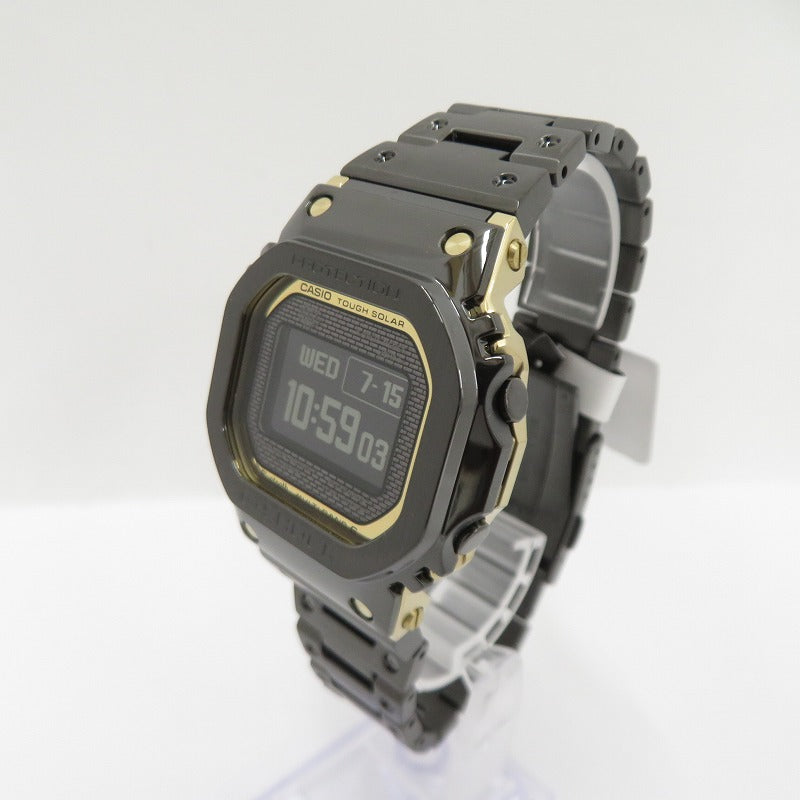 G-SHOCK | ジーショック FULL METAL デジタル電波ソーラー 腕時計 GMW-BZ5000BD-1JF ブラック 文字盤ブラック【瀬戸大橋店】