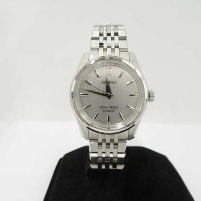 SEIKO | セイコー KING SEIKO アナログ 自動巻き 腕時計 SDKS003 シルバー 文字盤シルバー【瀬戸大橋店】