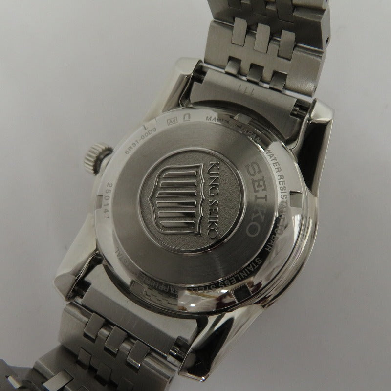 SEIKO | セイコー KING SEIKO アナログ 自動巻き 腕時計 SDKS003 シルバー 文字盤シルバー【瀬戸大橋店】