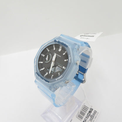 G-SHOCK | ジーショック ×ICERC Japan デジタル 電波ソーラー 腕時計 GA-B2100KB-2AJR ブルー 文字盤ブラック【瀬戸大橋店】