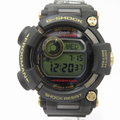 G-SHOCK | ジーショック MASTER OF G - SEA/FROGMAN/35th デジタル電波ソーラー 腕時計 GWF-D1035B-1JR ブラック【瀬戸大橋店】