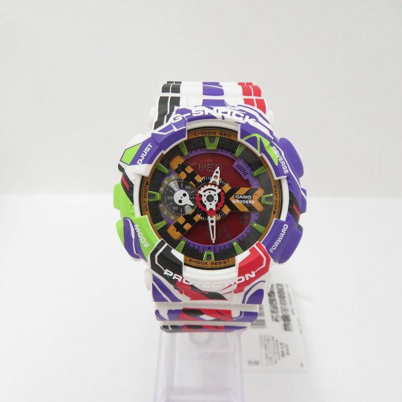 G-SHOCK | ジーショック × エヴァンゲリオン 30th ANNIVERSARY デジタルクォーツ 腕時計 GA-110EVA30-7AJR マルチカラー【瀬戸大橋店】