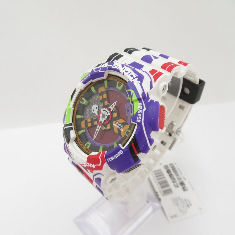 G-SHOCK | ジーショック × エヴァンゲリオン 30th ANNIVERSARY デジタルクォーツ 腕時計 GA-110EVA30-7AJR マルチカラー【瀬戸大橋店】