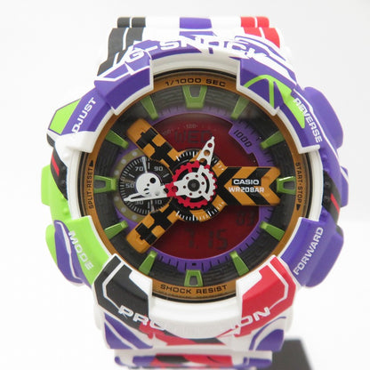 G-SHOCK | ジーショック × エヴァンゲリオン 30th ANNIVERSARY デジタルクォーツ 腕時計 GA-110EVA30-7AJR マルチカラー【瀬戸大橋店】