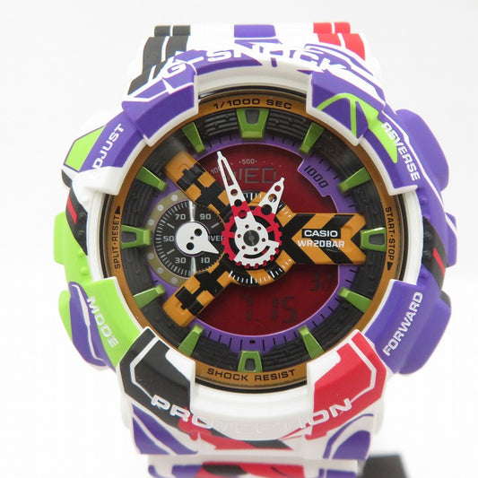 G-SHOCK | ジーショック × エヴァンゲリオン 30th ANNIVERSARY デジタルクォーツ 腕時計 GA-110EVA30-7AJR マルチカラー【瀬戸大橋店】