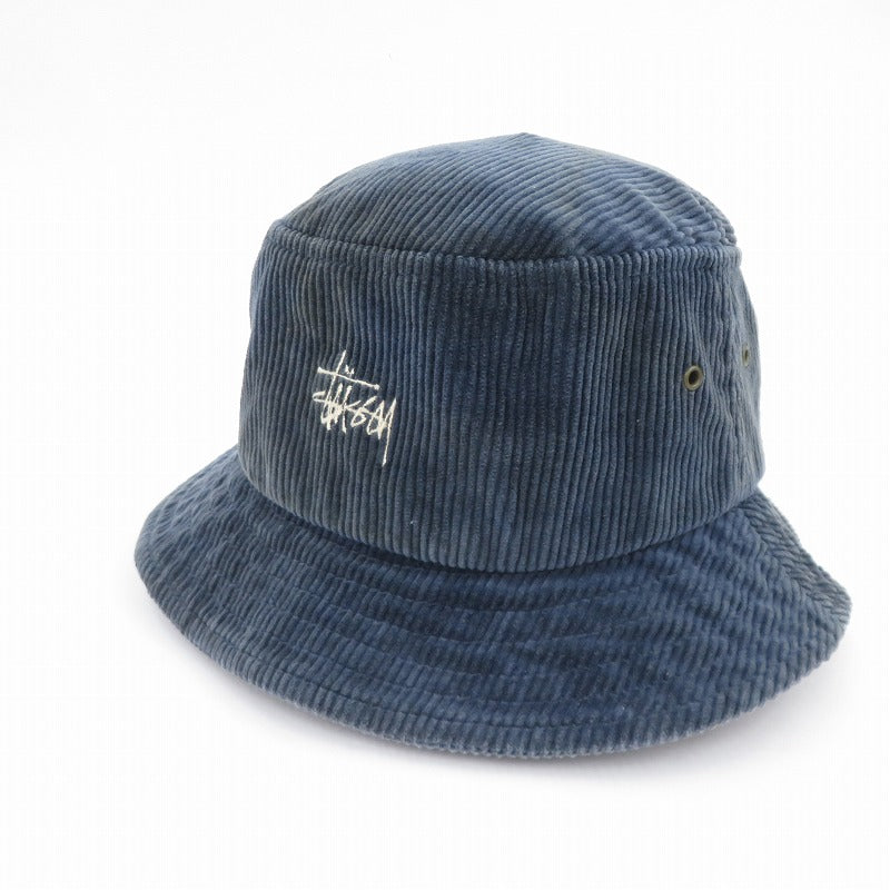 STUSSY | ステューシー USA製 バケットハット ハット ネイビー サイズ：不明【瀬戸大橋店】