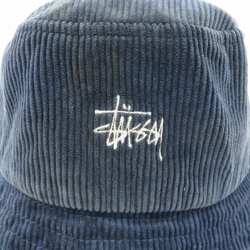 STUSSY | ステューシー USA製 バケットハット ハット ネイビー サイズ：不明【瀬戸大橋店】