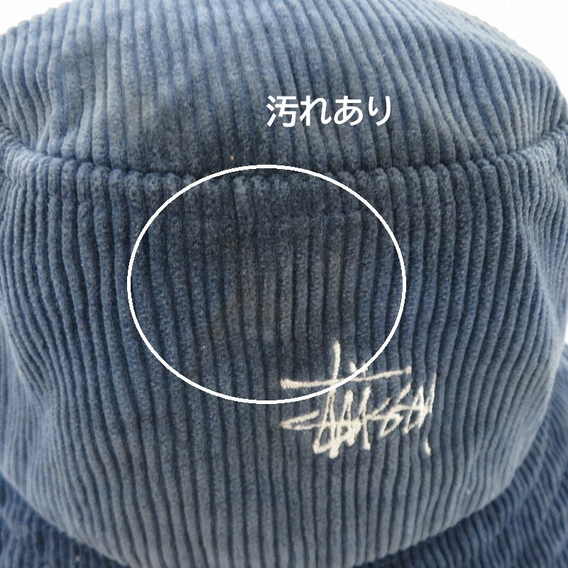 STUSSY | ステューシー USA製 バケットハット ハット ネイビー サイズ：不明【瀬戸大橋店】