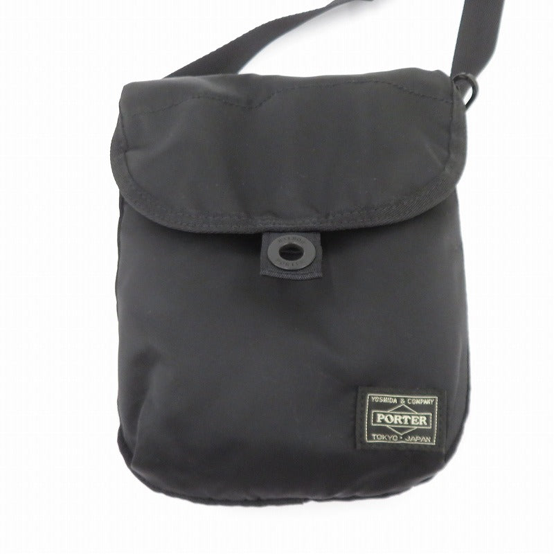 PORTER | ポーター FRAME ショルダーバッグ 690-17850 ブラック【瀬戸大橋店】