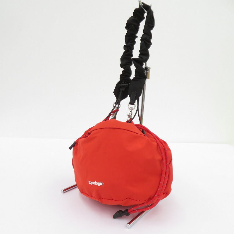 topologie Reversible Bucket リバーシブル ショルダーバッグ レッド × ブルー【瀬戸大橋店】