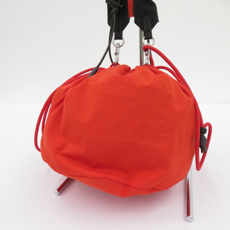 topologie Reversible Bucket リバーシブル ショルダーバッグ レッド × ブルー【瀬戸大橋店】