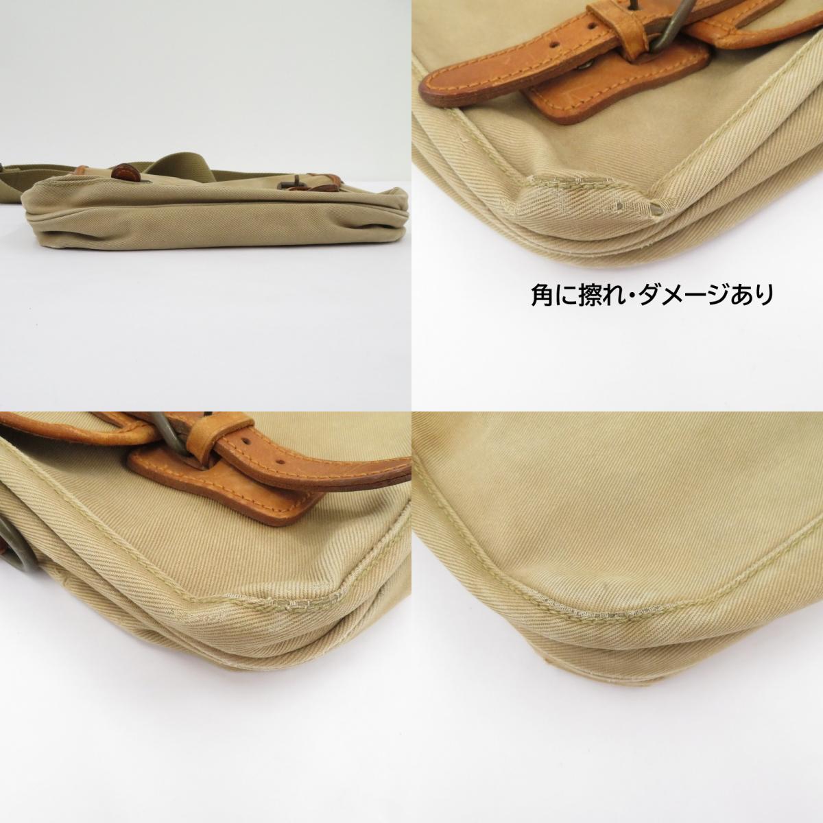 POLO RALPH LAUREN | ポロ・ラルフローレン サファリ ショルダーバッグ カーキ【瀬戸大橋店】