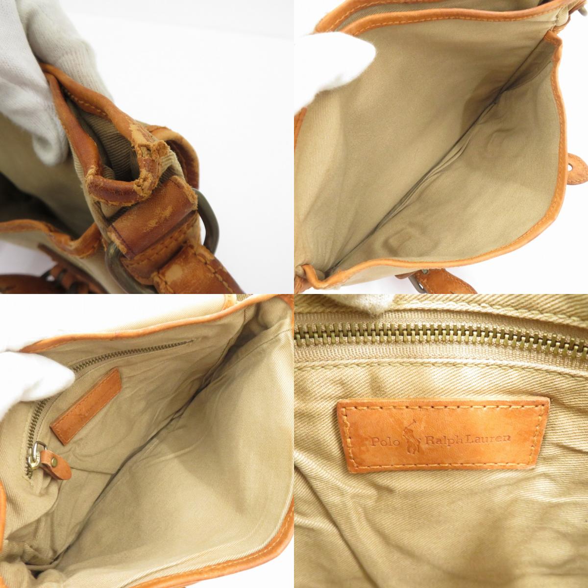 POLO RALPH LAUREN | ポロ・ラルフローレン サファリ ショルダーバッグ カーキ【瀬戸大橋店】