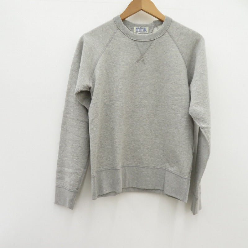 velasheen スウェット グレー サイズ：S【瀬戸大橋店】