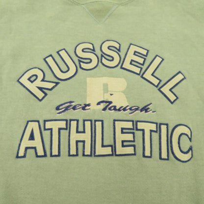 Russell Athletic | ラッセルアスレチック 刺繍 made in USA スウェット カーキ サイズ：XL【瀬戸大橋店】
