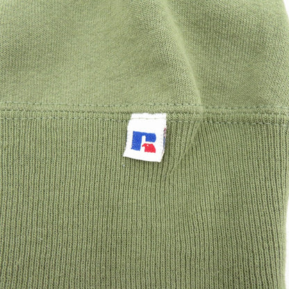 Russell Athletic | ラッセルアスレチック 刺繍 made in USA スウェット カーキ サイズ：XL【瀬戸大橋店】