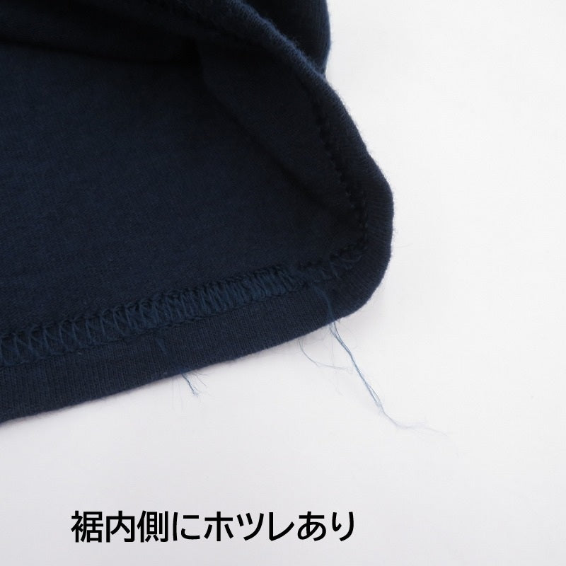 PORK CHOP | ポークチョップ WAVE LOGO L/S TEE 長袖Ｔシャツ ネイビー サイズ：S【瀬戸大橋店】