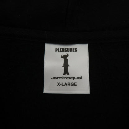 PLEASURES | プレジャーズ ×Jamiroquai/HIGH TIMES ZIP HOODIE パーカー IND4000ZC ブラック サイズ：XL【瀬戸大橋店】
