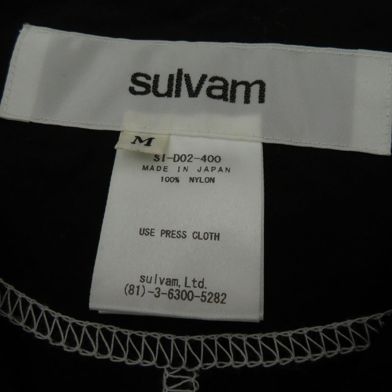 sulvam コート その他アウター SI-D02-400 ブラック サイズ：M【瀬戸大橋店】