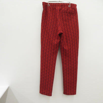 LACOSTE | ラコステ サイドテーピングモノグラムジャカードトラックパンツ パンツ XH1440 レッド サイズ：S【瀬戸大橋店】