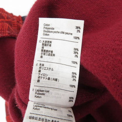 LACOSTE | ラコステ サイドテーピングモノグラムジャカードトラックパンツ パンツ XH1440 レッド サイズ：S【瀬戸大橋店】