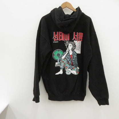 RIPNRPR パーカー ブラック サイズ：XL【瀬戸大橋店】