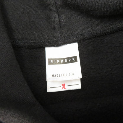 RIPNRPR パーカー ブラック サイズ：XL【瀬戸大橋店】