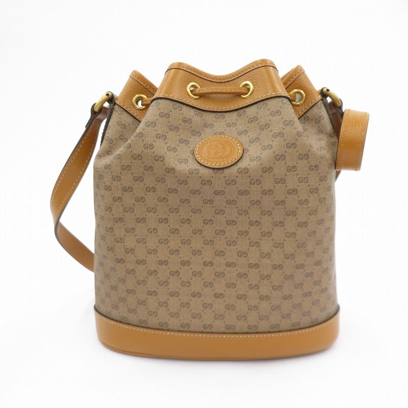 GUCCI | グッチ ×Disney ミッキーマウス スモール バケットバッグ GGスプリーム その他バッグ 602691 498879 ブラウン【瀬戸大橋店】