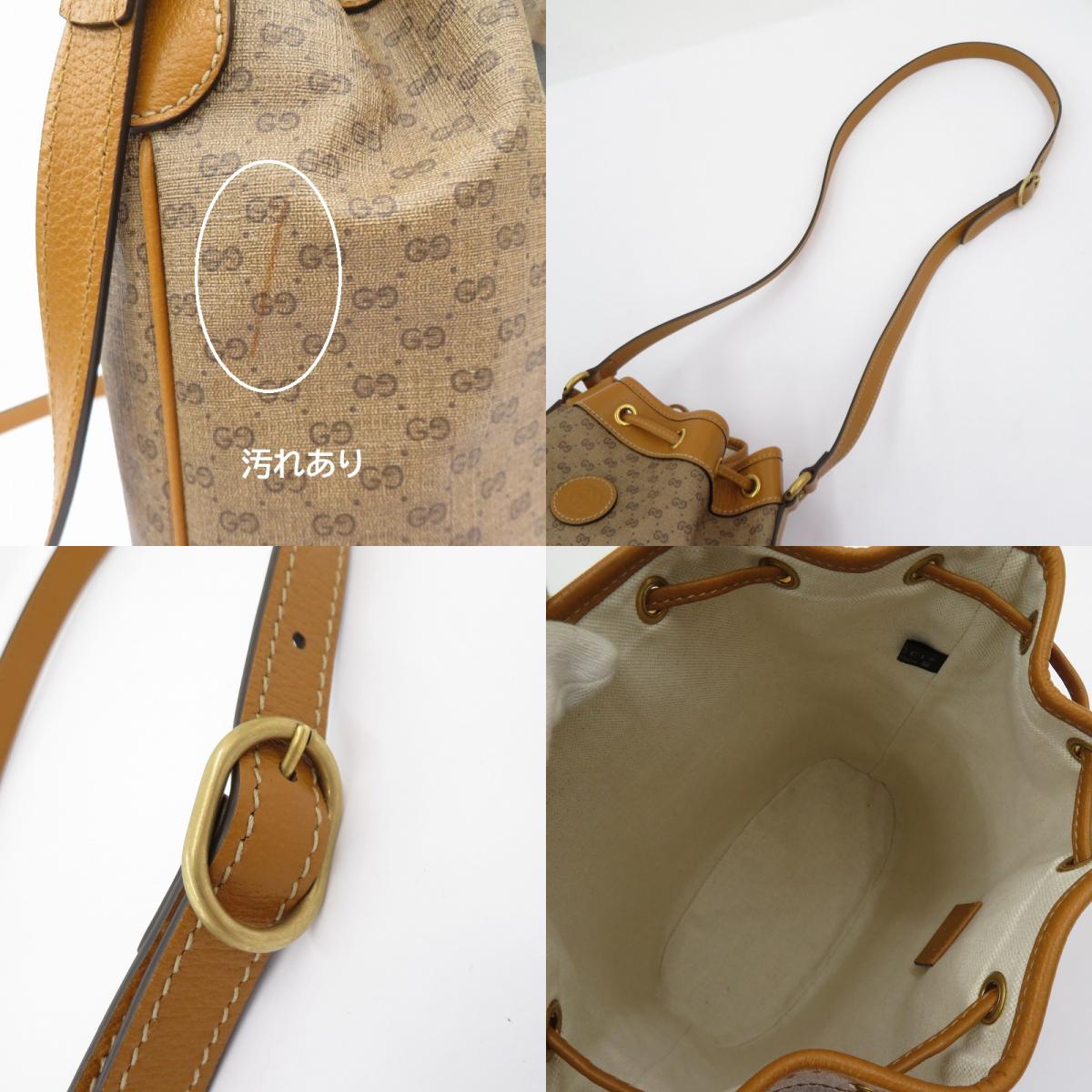GUCCI | グッチ ×Disney ミッキーマウス スモール バケットバッグ GGスプリーム その他バッグ 602691 498879 ブラウン【瀬戸大橋店】