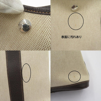HERMES | エルメス ガーデンファイル MM トワルアッシュ トートバッグ ベージュ【瀬戸大橋店】
