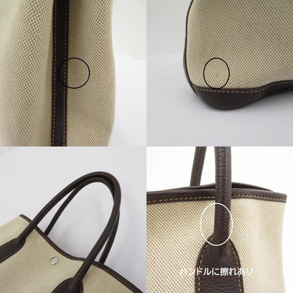 HERMES | エルメス ガーデンファイル MM トワルアッシュ トートバッグ ベージュ【瀬戸大橋店】