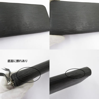LOUIS VUITTON | ルイ・ヴィトン ポルトフォイユ・クレマンス 長財布 M60915 ブラック【瀬戸大橋店】