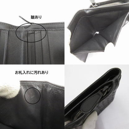 BOTTEGA VENETA | ボッテガヴェネタ イントレチャート 二つ折り財布 121059 ブラック【瀬戸大橋店】