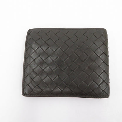 BOTTEGA VENETA | ボッテガヴェネタ イントレチャート 二つ折り財布 193642 ブラウン【瀬戸大橋店】